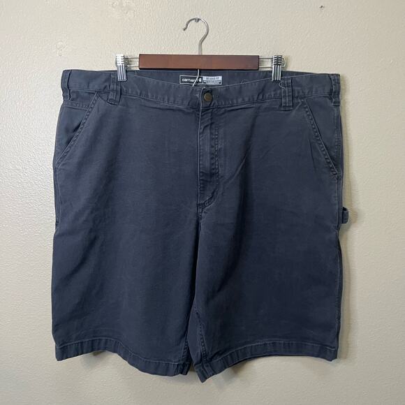 Carhartt Gray Relaxed Fit Cargo Shorts Size 42 - Picture 1 of 5